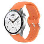 22mm Solid Color Silicone Watch Band, For Xiaomi Watch S2