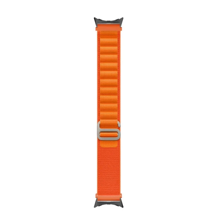 Nylon Loop Black Connector Watch Band, For Google Pixel Watch 4 / 3 / 2 / 1 41mm