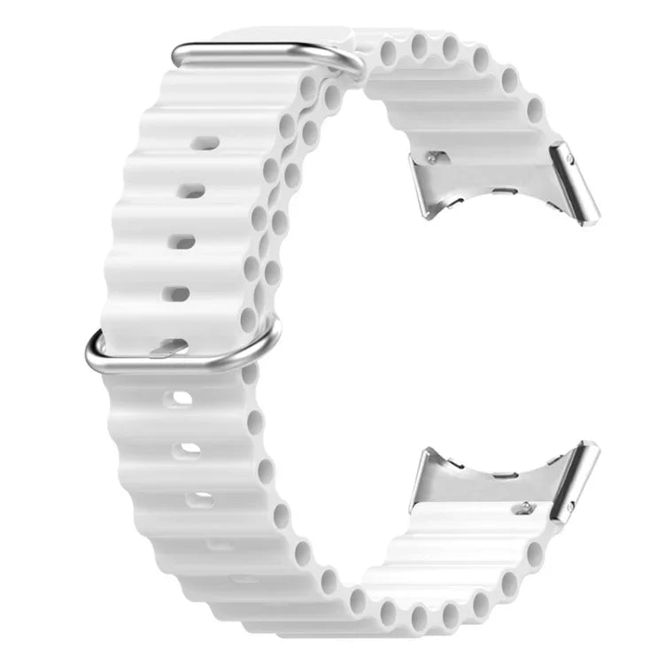 Ocean Silicone Watch Band, For Google Pixel Watch 4 / 3 / 2 / 1 41mm