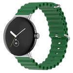 Ocean Silicone Watch Band, For Google Pixel Watch 4 / 3 / 2 / 1 41mm