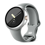 Frosted PC Frame Tempered Film Integrated Watch Protective Case, For Google Pixel Watch