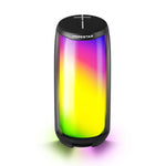 HOPESTAR P49 Tone Pulse RGB Light Waterproof Bluetooth Speaker, P49(Blue), P49(Black), P49(Grey)