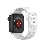 Sports Silicone Watch Band, For Apple Watch Series 8&7 41mm, For Apple Watch Series 8&7 45mm