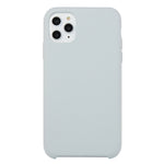 For iPhone 11 Solid Color Solid Silicone  Shockproof Case (Hibiscus Pink), For iPhone 11 Pro
