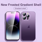 Skin Feel Frosted Gradient Phone Case, For iPhone 12 Pro Max, For iPhone 12 Pro, For iPhone 12