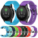 For Garmin Fenix 5S (20mm) Silicone Replacement Wrist Strap Watchband