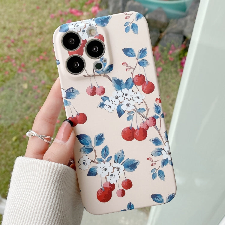 Water Sticker Flower Pattern PC Phone Case, For iPhone 12 Pro Max, For iPhone 12 Pro, For iPhone 12, For iPhone 12 mini