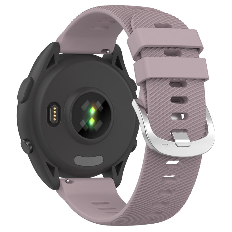 18mm Solid Color Silicone Watch Band, For Garmin Forerunner 265S