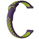 Two-colors Replacement Wrist Strap Watchband, For Garmin Fenix Chronos, For Garmin Vivoactive3