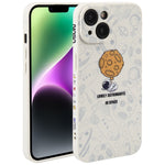 Astronaut Pattern Silicone Straight Edge Phone Case, For iPhone 14, For iPhone 14 Plus, For iPhone 14 Pro, For iPhone 14 Pro Max, For iPhone 13, For iPhone 13 Pro