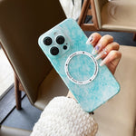Silk Ink Pattern MagSafe PC Phone Case, For iPhone 12, For iPhone 11 Pro Max, For iPhone 11
