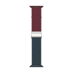 Nylon Braided Stitching Buckle Watch Band, For Apple Watch Series 8&7 41mm, For Apple Watch Series 8&7 45mm