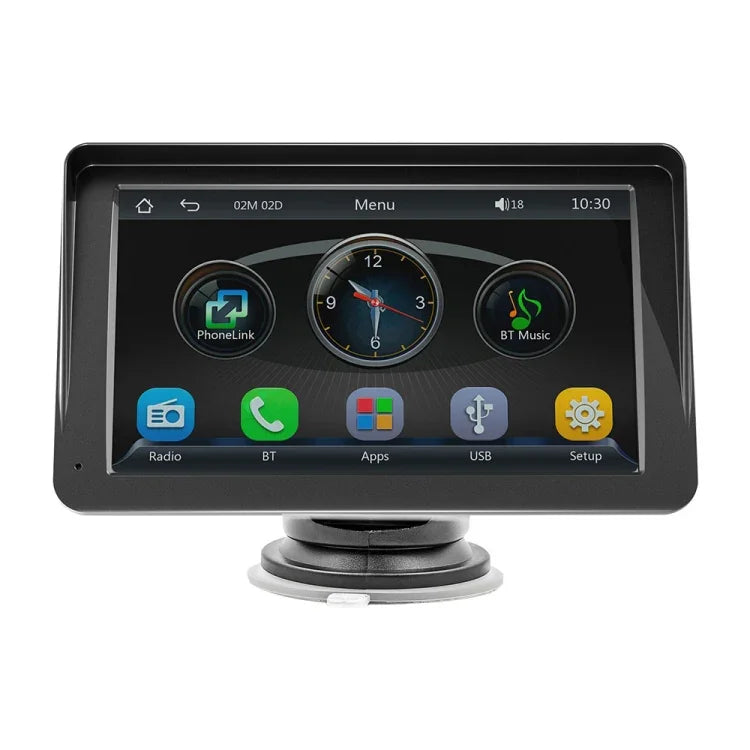 B5300 7 inch Wireless CarPlay Car Bluetooth MP5 Player, Support Mobile Phone Interconnection, B5300