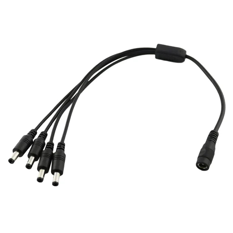 DC Female to DC Male Power Connection Extension Cable, 0.37m 4 in 1, 0.42m 8 in 1, 0.37m 6 in 1, 0.37m 3 in 1, 0.5m 16 in 1