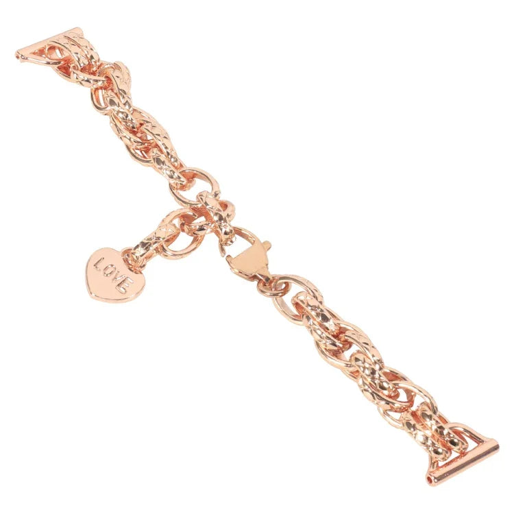 Universal Metal Chain Watch Band, 20mm, 22mm