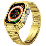 Metal Integrated Watch Protective Case, For Apple Watch Ultra 4 / 3 / 2 / 1 49mm, For Apple Watch Series SE 2025&6&SE&5&4 44mm, For Apple Watch Series 9 / 8 / 7 45mm