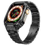 Metal Integrated Watch Protective Case, For Apple Watch Ultra 4 / 3 / 2 / 1 49mm, For Apple Watch Series SE 2025&6&SE&5&4 44mm, For Apple Watch Series 9 / 8 / 7 45mm