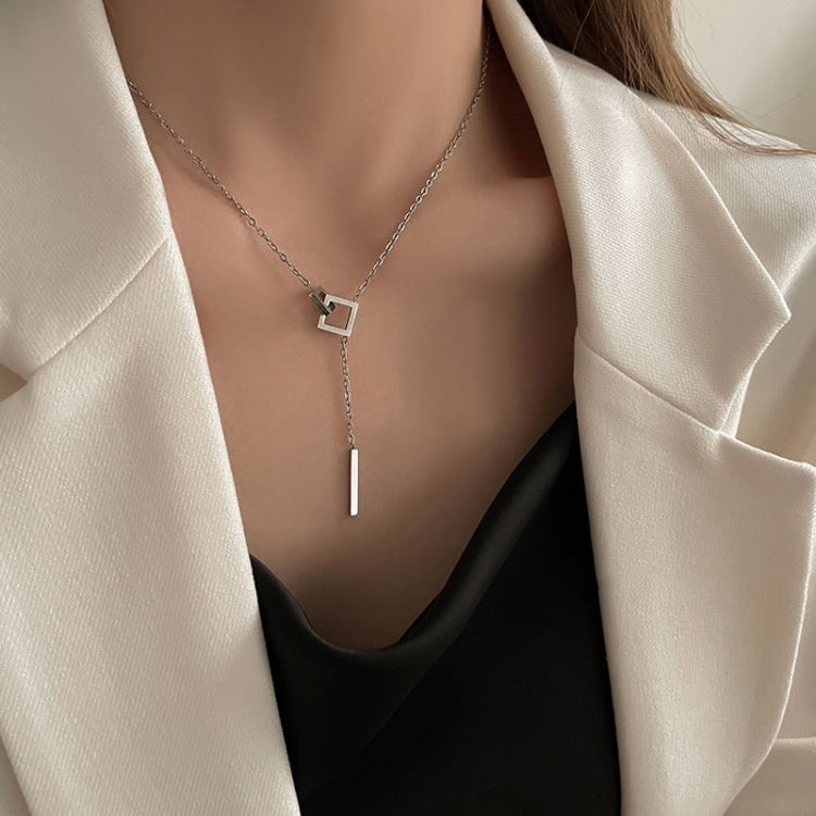 Ladies Alphabet Versatile Titanium Steel Necklace Twist Chain, XL2001, XL1951, XL1400, XL1437, XL2010, XL1505, XL1839, XL1864, XL1502, XL1570, XL1170, XL1459, XL1788, XL1780, XL1946, XL1089, XL1958, XL1983, XL1941, XL1944, XL1090, XL1114, XL1791, XL179...