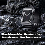 NILLKIN Ruidong Series Alloy + TPU Integrated Watch Band, For Apple Watch Series 8&7 45mm