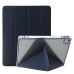 Clear Acrylic Deformation Leather Tablet Case, For iPad 10.2 2021 / 2020 / 10.5