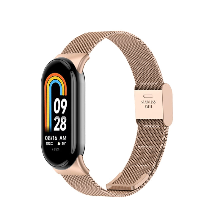 Milanese Buckle Metal Watch Band, For Xiaomi Mi Band 8