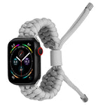Stretch Plain Silicone Bean Watch Band, For Apple Watch 7 41mm, For Apple Watch 7 45mm, For Apple Watch SE 2022 40mm, For Apple Watch SE 2022 44mm