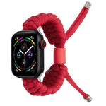 Stretch Plain Silicone Bean Watch Band, For Apple Watch 5 40mm, For Apple Watch 5 44mm, For Apple Watch SE 2023 40mm, For Apple Watch 4 40mm
