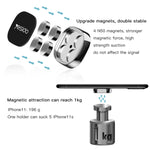 Yesido C81 Car Dashboard Mini Strong Magnetic Phone Holder, C81 (Black), C81 (Silver)