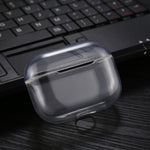 Transparent TPU Soft Earphone Protective Case without Hook, For AirPods Pro without Hook