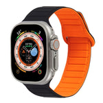 Loop Magnetic Silicone Watch Band, For Apple Watch 7 41mm, For Apple Watch 7 45mm, For Apple Watch SE 40mm