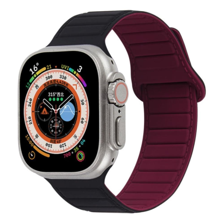 Loop Magnetic Silicone Watch Band, For Apple Watch 7 41mm, For Apple Watch 7 45mm, For Apple Watch SE 40mm