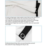 Simple Folding Thin Polyester Projector Film Curtain, 30 inch 16:9, 150 inch 4:3, 180 inch 16:9, 150 inch 16:9, 200 inch 16:9