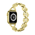 Ladder Buckle Metal Watch Band, For Apple Watch Ultra 49mm, For Apple Watch 8 41mm, For Apple Watch 8 45mm, For Apple Watch SE 2022 40mm, For Apple Watch SE 2022 44mm, For Apple Watch 7 41mm, For Apple Watch 7 45mm, For Apple Watch SE 40mm             ...