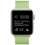 For Apple Watch Series Milanese Loop Magnetic Stainless Steel Watchband, 5 & 4 40mm / 3 & 2 & 1 38mm, 5 & 4 44mm / 3 & 2 & 1 42mm