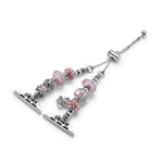 Bead Bracelet Metal Watch Band, For Apple Watch 38mm