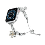 Bead Bracelet Metal Watch Band, For Apple Watch 38mm
