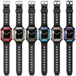 Armor Case Integrated TPU Watch Band, For Apple Watch 2 38mm, For Apple Watch 42mm, For Apple Watch 38mm