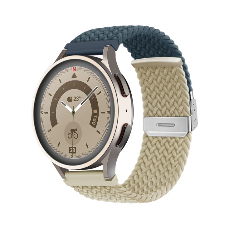 Buckle Braided Nylon Watch Band, 20mm, 22mm