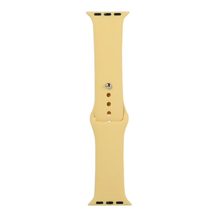 Silicone Watch Replacement Strap, Long Section (Men), For Apple Watch Series 8&7 41mm / SE 2&6&SE&5&4 40mm / 3&2&1 38mm, For Apple Watch Ultra 49mm / Series 8&7 45mm / SE 2&6&SE&5&4 44mm / 3&2&1 42mm