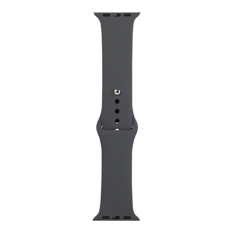 Silicone Watch Replacement Strap, Long Section (Men), For Apple Watch Series 8&7 41mm / SE 2&6&SE&5&4 40mm / 3&2&1 38mm, For Apple Watch Ultra 49mm / Series 8&7 45mm / SE 2&6&SE&5&4 44mm / 3&2&1 42mm