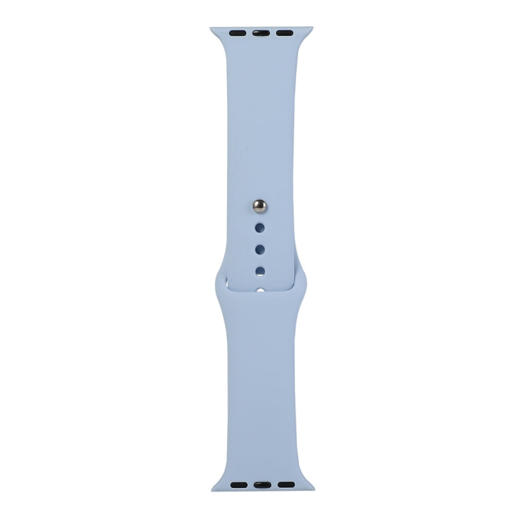 Silicone Watch Replacement Strap, Long Section (Men), For Apple Watch Series 8&7 41mm / SE 2&6&SE&5&4 40mm / 3&2&1 38mm, For Apple Watch Ultra 49mm / Series 8&7 45mm / SE 2&6&SE&5&4 44mm / 3&2&1 42mm