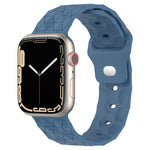 Football Texture Silicone Watch Band, For Apple Watch 8 41mm, For Apple Watch 8 45mm, For Apple Watch SE 2022 40mm, For Apple Watch SE 2022 44mm