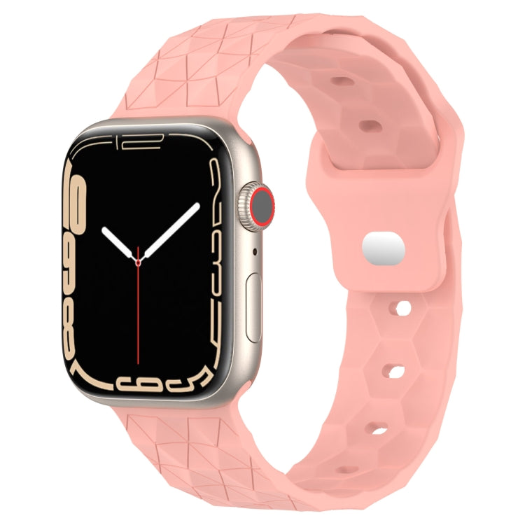 Football Texture Silicone Watch Band, For Apple Watch 6 40mm, For Apple Watch 6 44mm, For Apple Watch 5 44mm, For Apple Watch 5 40mm