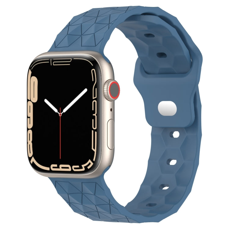 Football Texture Silicone Watch Band, For Apple Watch Series 10 46mm, For Apple Watch Series 10 42mm, For Apple Watch SE 2023 44mm, For Apple Watch SE 2023 40mm