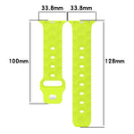Football Texture Silicone Watch Band, For Apple Watch Series 10 46mm, For Apple Watch Series 10 42mm, For Apple Watch SE 2023 44mm, For Apple Watch SE 2023 40mm
