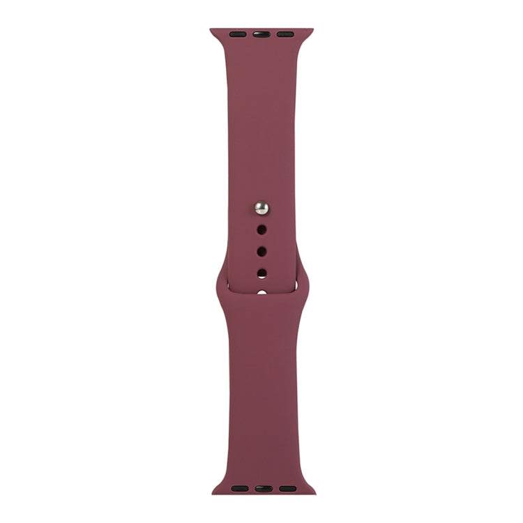 Silicone Watch Replacement Strap, Long Section (Men), For Apple Watch Series 8&7 41mm / SE 2&6&SE&5&4 40mm / 3&2&1 38mm, For Apple Watch Ultra 49mm / Series 8&7 45mm / SE 2&6&SE&5&4 44mm / 3&2&1 42mm
