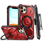 Armor Series Holder Phone Case with Back Clip, For iPhone 11 Pro Max, For iPhone 11 Pro, For iPhone 11, For iPhone 12 Pro