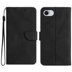 Stitching Embossed Leather Phone Case, For iPhone 17e / 16e, For iPhone 17 Pro Max, For iPhone 17 Pro, For iPhone 17, For iPhone Air, For iPhone 16 Pro Max, For iPhone 16 Pro, For iPhone 16 Plus