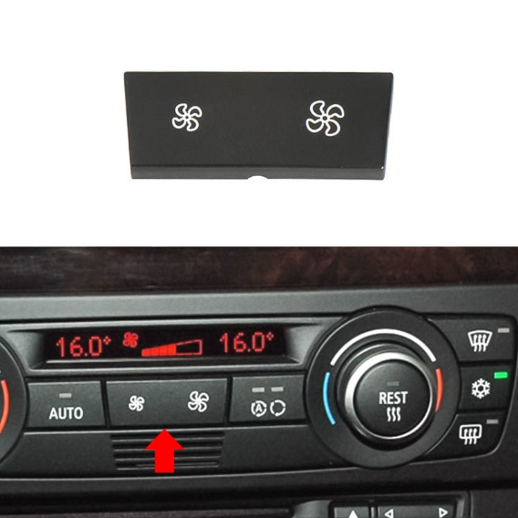 For BMW 1 Series / 3 Series / X1 / X3 Left Driving Car Air Conditioner Panel Switch Button, Air Volume Key Without OFF, Air Volume Key With OFF, AUTO Key, A Key, Snow Key
