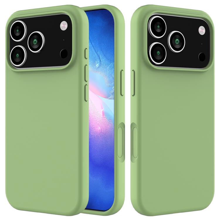 Solid Color Silicone Phone Case, For iPhone 18 Pro / 17 Pro, For iPhone 18 Pro Max / 17 Pro Max, For iPhone 17e / 16e, For iPhone 17